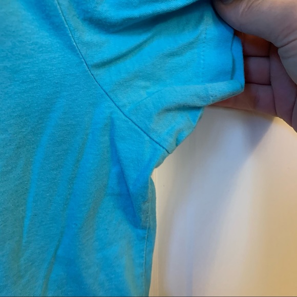 Like New XL Women’s Ralph Lauren Turquoise V Neck - Picture 2 of 7